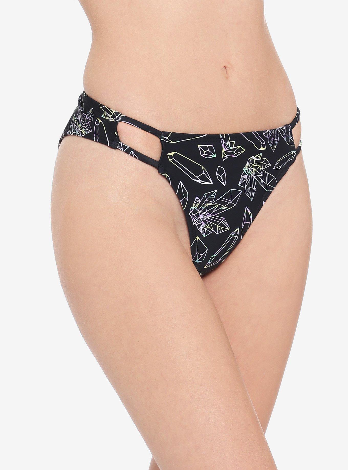 Pastel Crystal Swim Bottoms, MULTI, hi-res