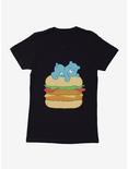 Care Bears Bedtime Bear Burger Womens T-Shirt, BLACK, hi-res