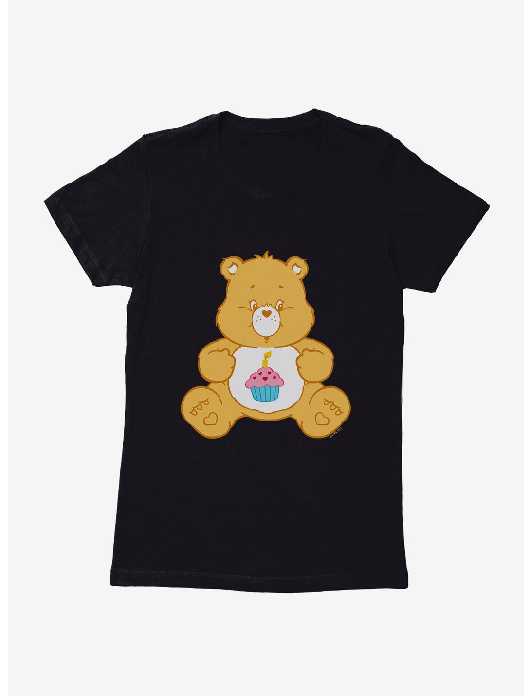 Care Bears Birthday Bear Womens T-Shirt, BLACK, hi-res