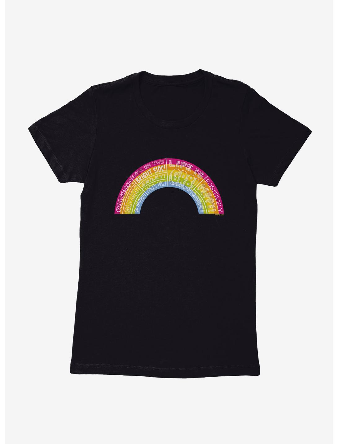 Care Bears Bright Side Rainbow Icon Womens T-Shirt, BLACK, hi-res
