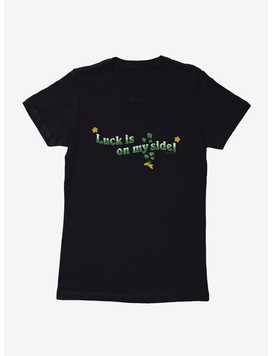 Care Bears Luck On My Side Womens T-Shirt, BLACK, hi-res