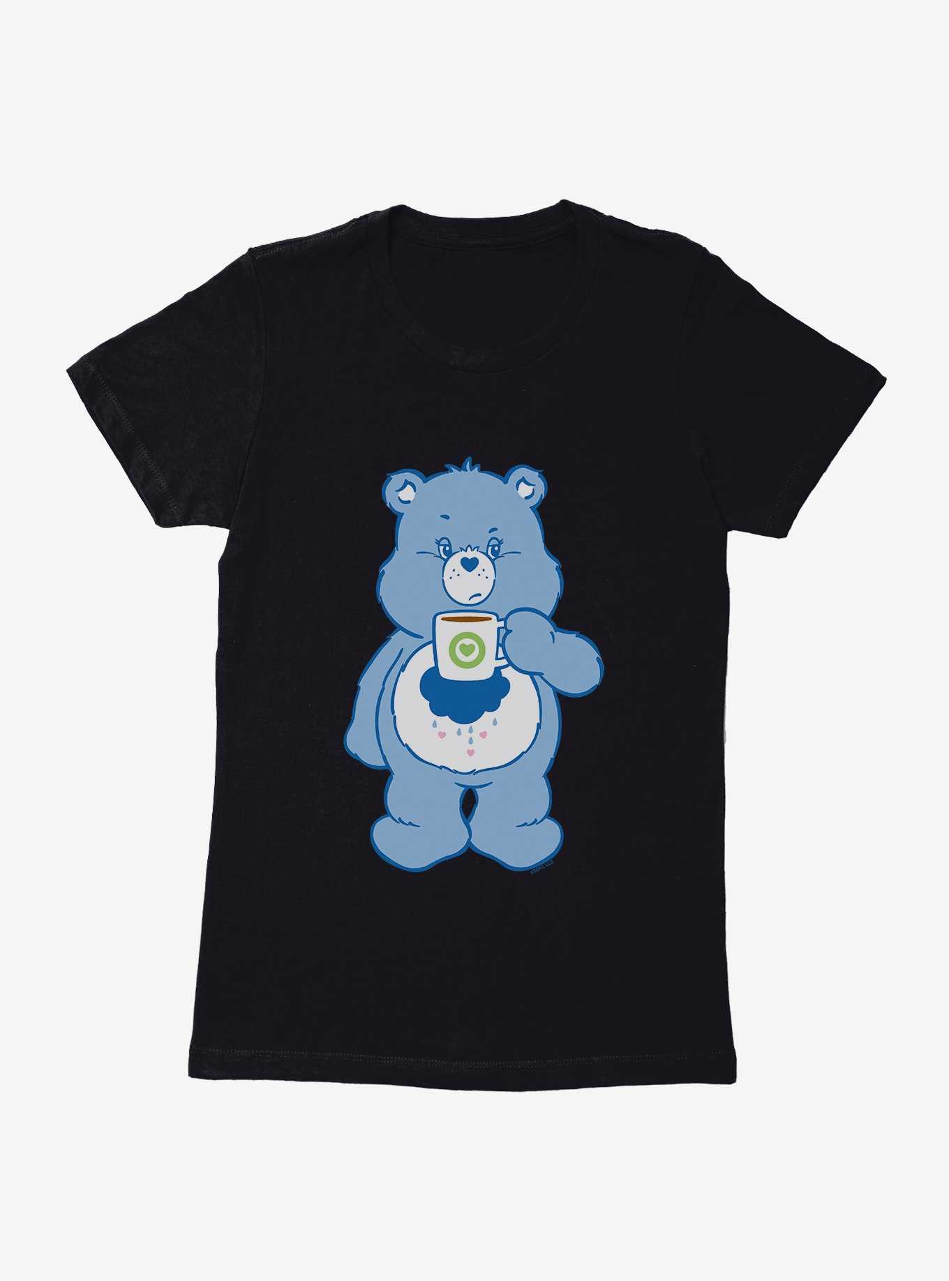 Care Bears Grumpy Bear Coffee Womens T-Shirt, , hi-res