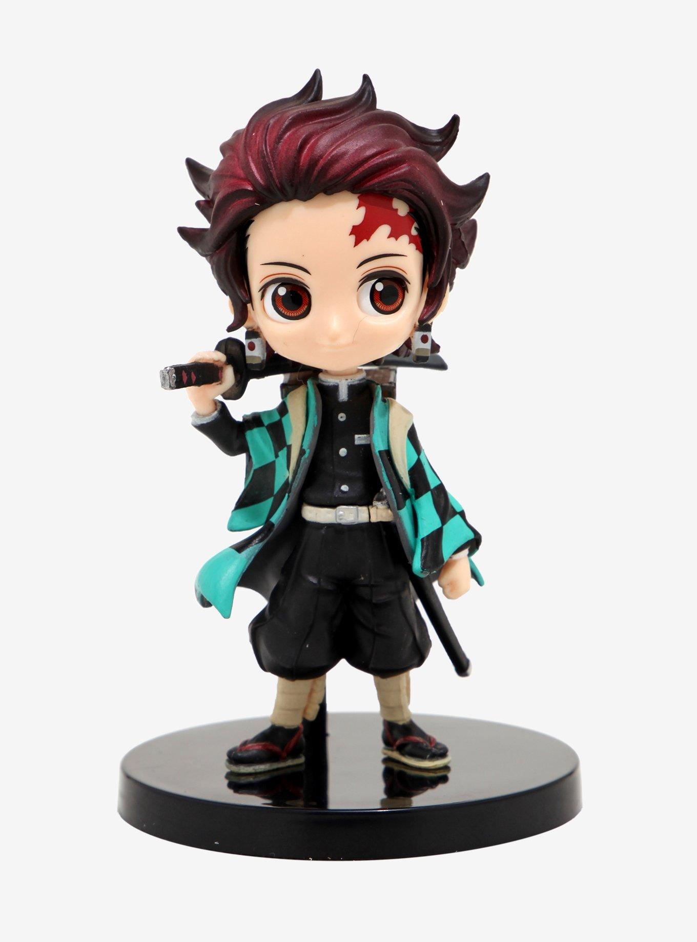 Banpresto Demon Slayer: Kimetsu No Yaiba Q Posket Petit Vol.2 Tanjiro Kamado (Ver. A) Figure, , hi-res