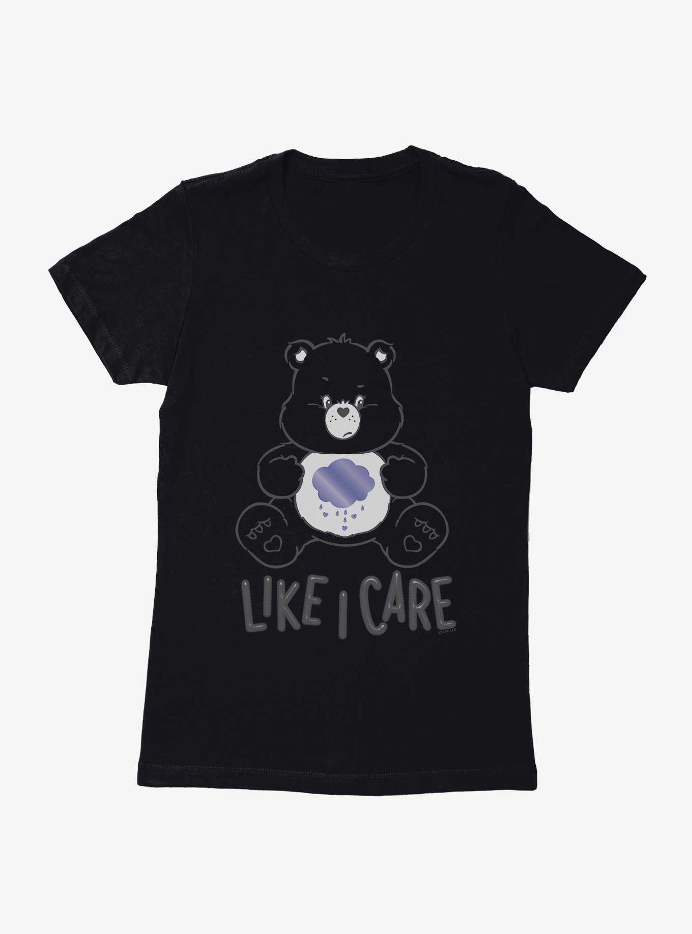 Care Bears Grumpy Bear Like I Care Womens T-Shirt, , hi-res