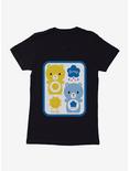 Care Bears Cartoon Funshine Grumpy Icons Womens T-Shirt, BLACK, hi-res