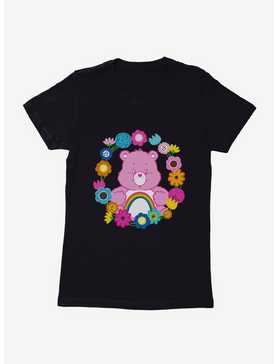 Care Bears Cheer Bear Floral Womens T-Shirt, , hi-res