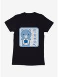 Care Bears Cartoon Grumpy Bear Womens T-Shirt, BLACK, hi-res