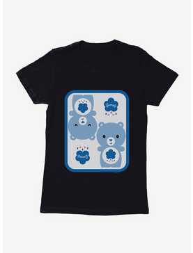 Care Bears Cartoon Grumpy Bear Icon Womens T-Shirt, , hi-res