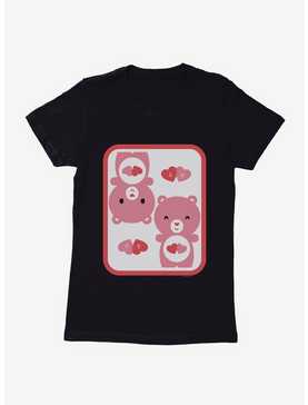 Care Bears Cartoon Love A Lot Icon Womens T-Shirt, , hi-res