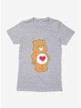 Care Bears Tenderheart Bear Stare Womens T-Shirt, HEATHER, hi-res
