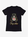 Care Bears Superstar Gold Script Womens T-Shirt, BLACK, hi-res