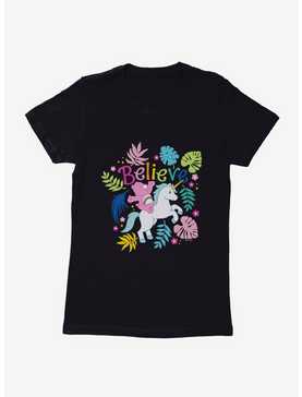 Care Bears Cheer Unicorn Believe Womens T-Shirt, , hi-res
