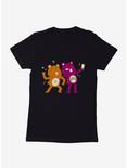Care Bears Comic Art Funshine And Cheer Womens T-Shirt, BLACK, hi-res