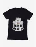 Care Bears Grayscale Cheer Born To Care Womens T-Shirt, BLACK, hi-res