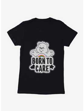 Care Bears Grayscale Cheer Born To Care Womens T-Shirt, , hi-res