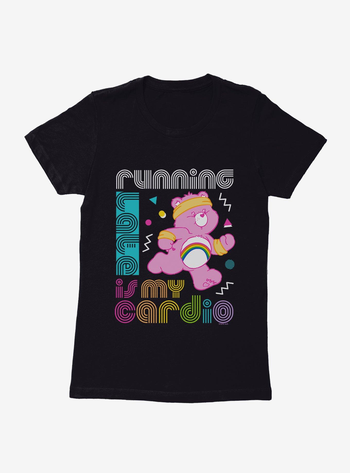Care Bears Running Is Cardio Womens T-Shirt, BLACK, hi-res