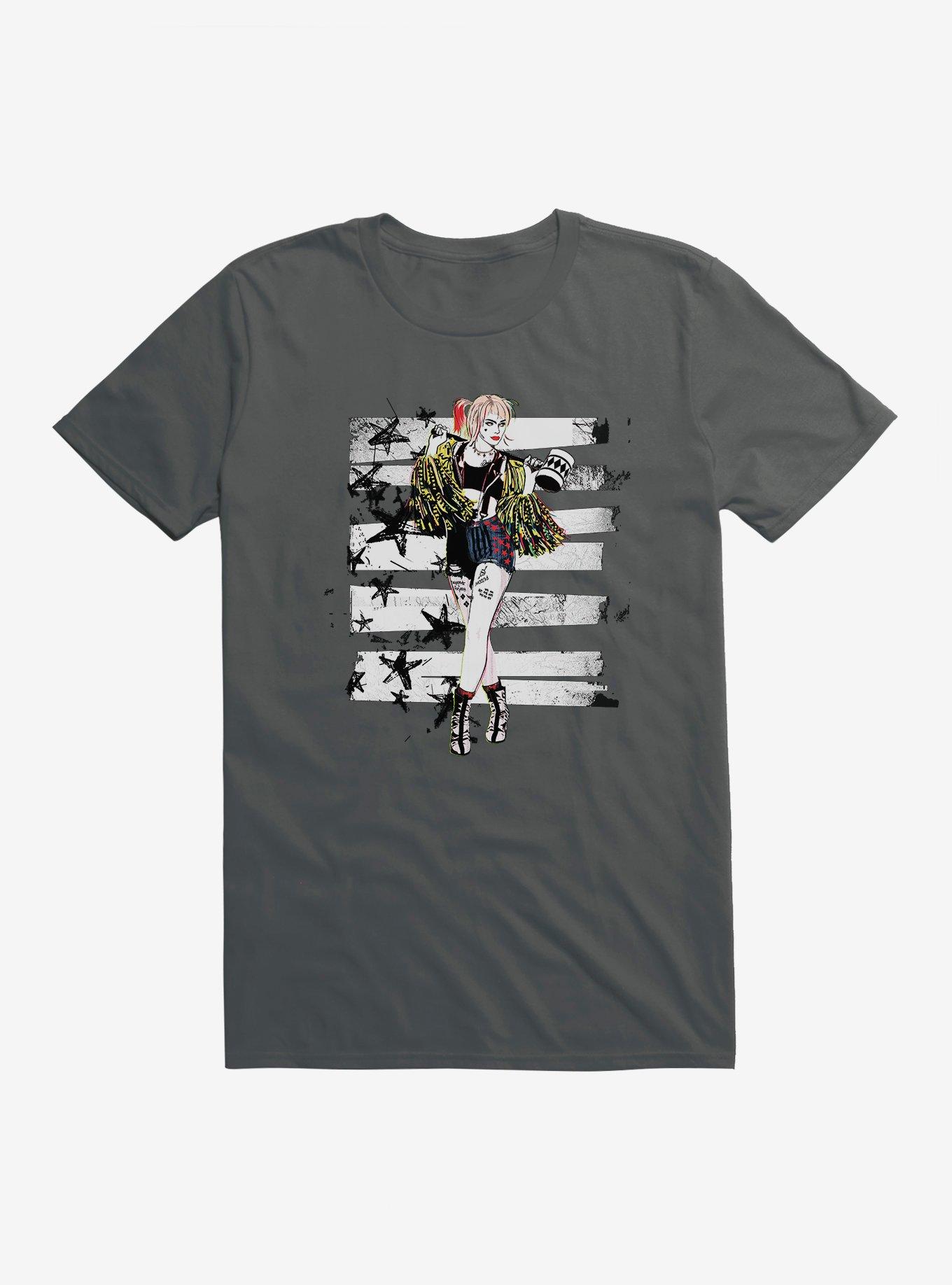 DC Comics Birds Of Prey Harley Quinn Drawing T-Shirt, , hi-res