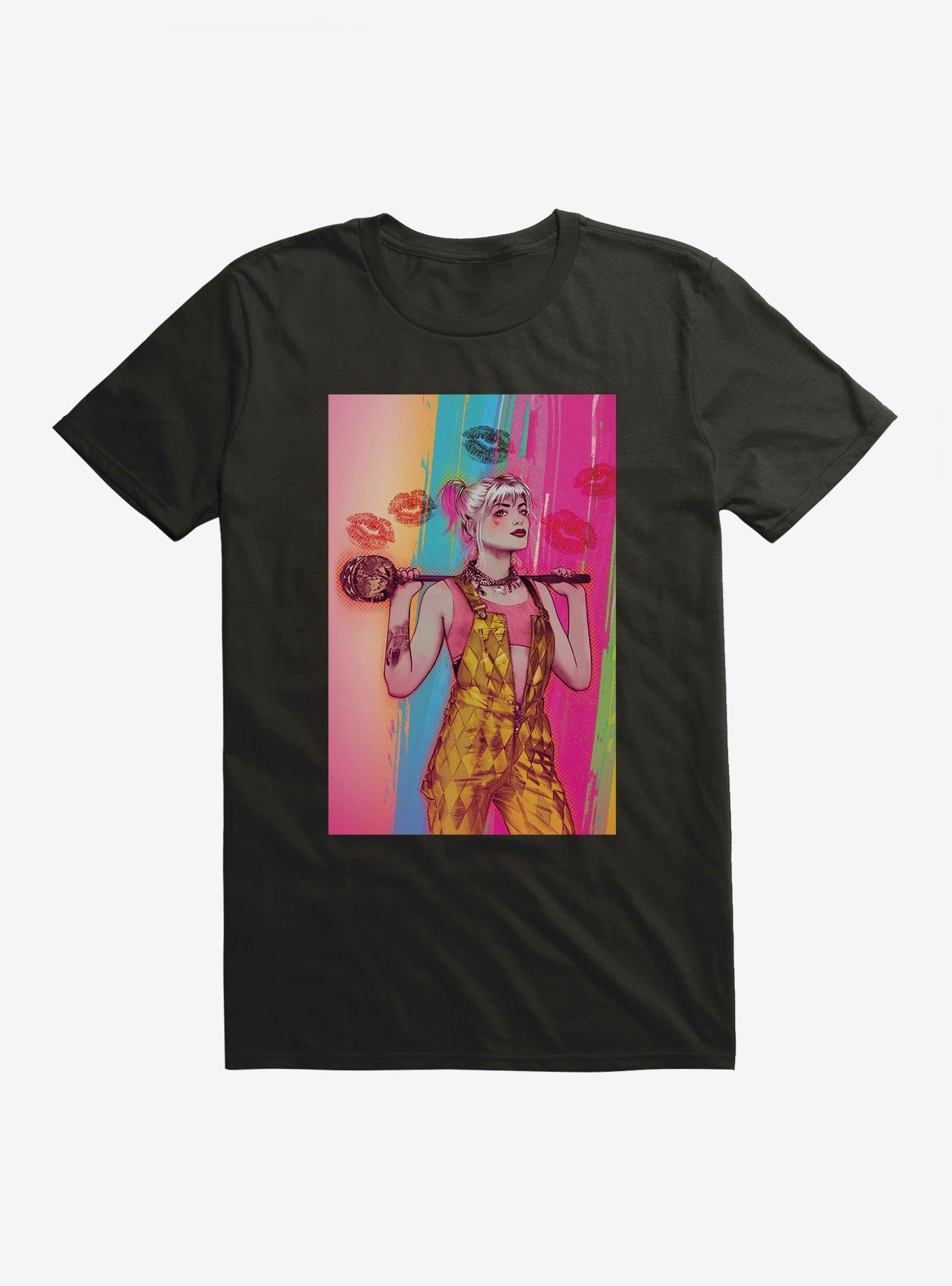 DC Comics Birds Of Prey Harley Quinn Painting T-Shirt, , hi-res