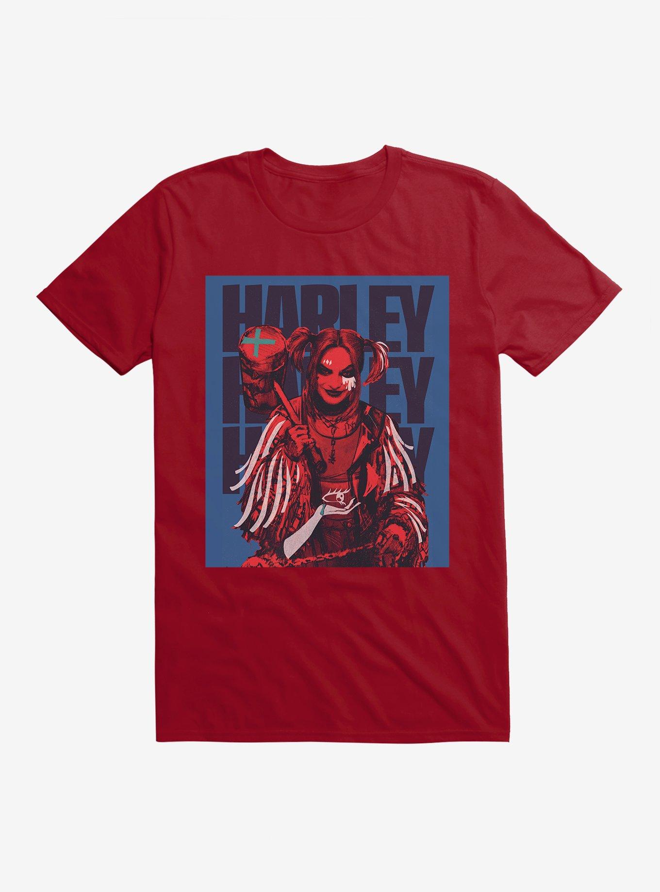 DC Comics Birds Of Prey Harley Quinn Poster T-Shirt, , hi-res