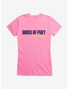 DC Comics Birds Of Prey Harley Quinn 3D Title Girls T-Shirt, , hi-res