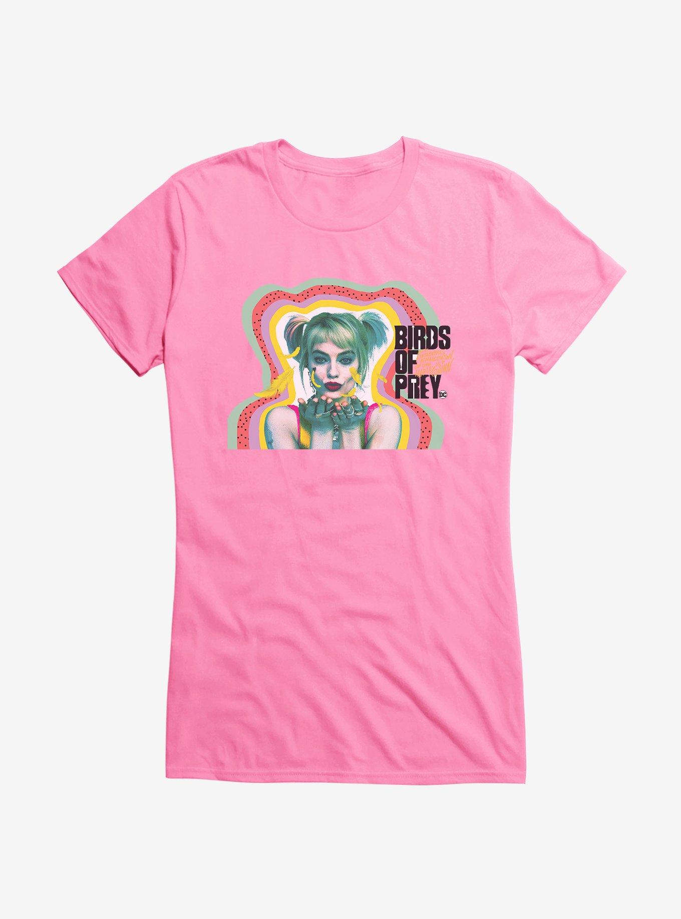 DC Comics Birds Of Prey Harley Quinn Doodle Girls T-Shirt, , hi-res