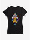DC Comics Birds Of Prey Harley Quinn Neon Diamond Girls T-Shirt, , hi-res