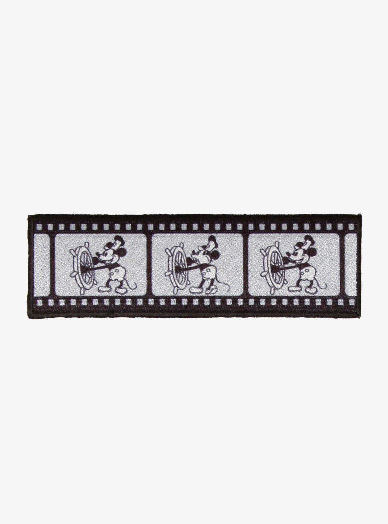 Disney Mickey Mouse Steamboat Willie Film Patch, , hi-res