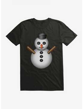 Emoji Holiday Icons Snowman T-Shirt, , hi-res