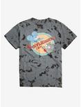 The Simpsons The Itchy & Scratchy Show Tie-Dye T-Shirt, GREY, hi-res