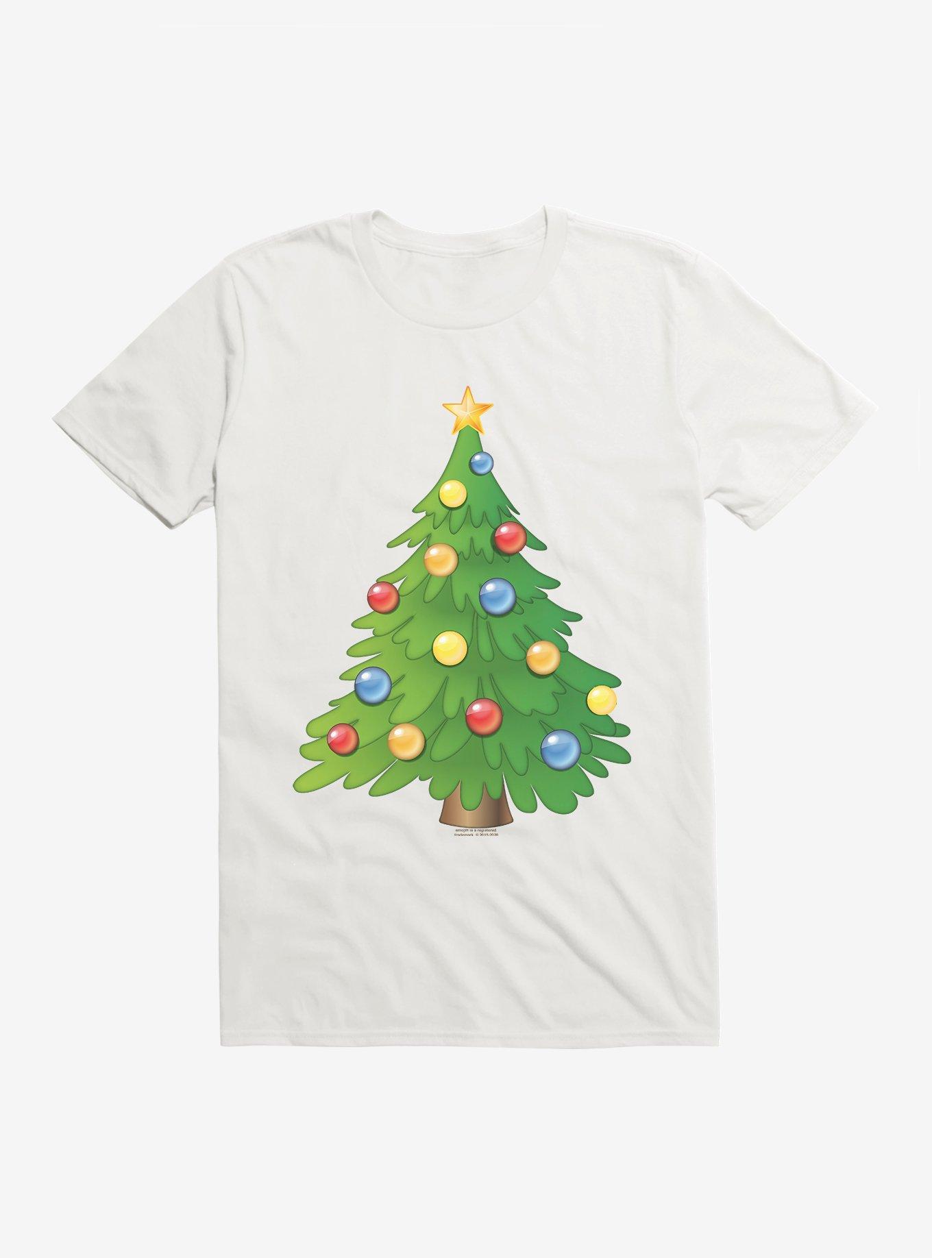 Emoji Holiday Icons Classic Tree T-Shirt | Hot Topic