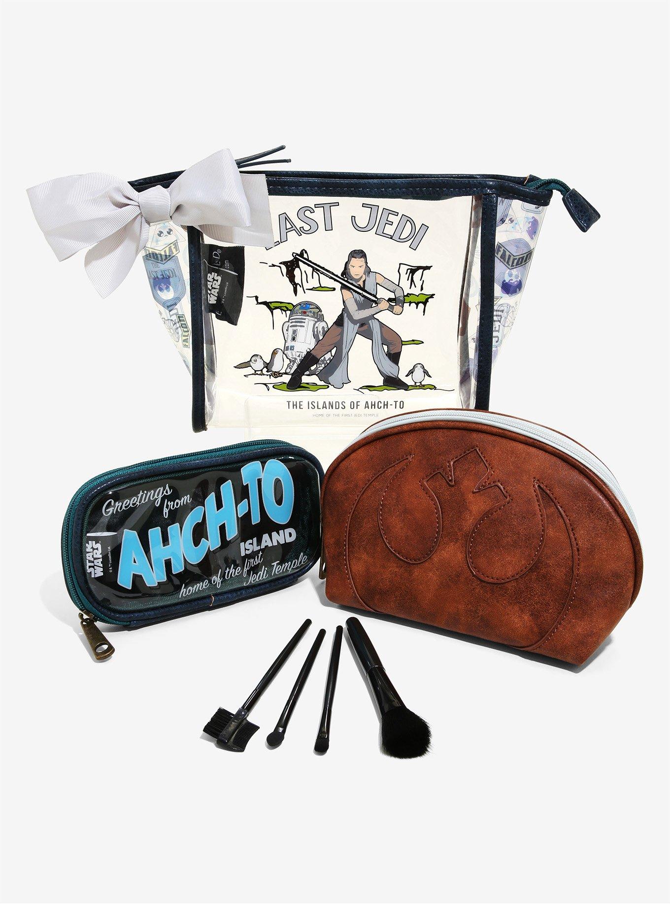 Star Wars Greetings from Ahch-To Cosmetics Bag and Brush Set, , hi-res