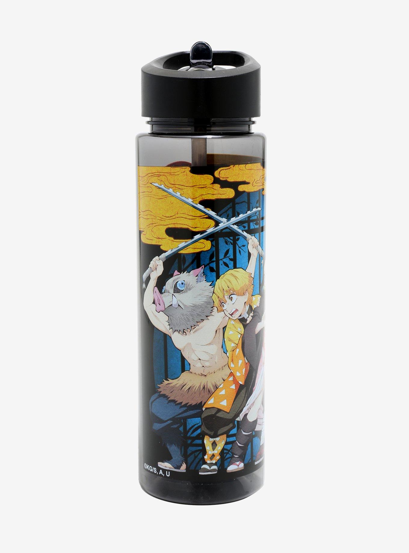 Demon Slayer: Kimetsu No Yaiba Group Water Bottle, , hi-res