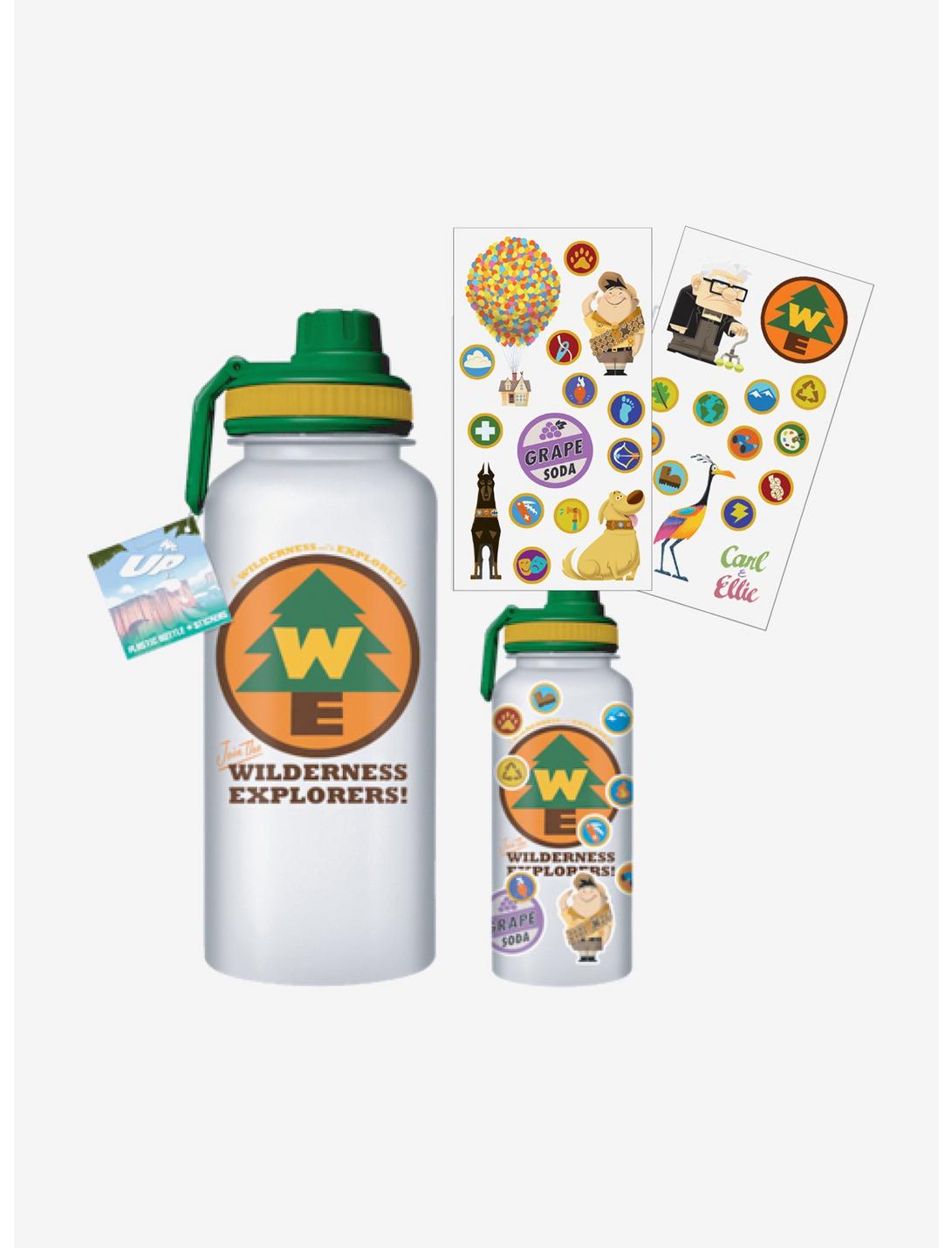 Disney Pixar Up Wilderness Explorer Sticker Water Bottle, , hi-res