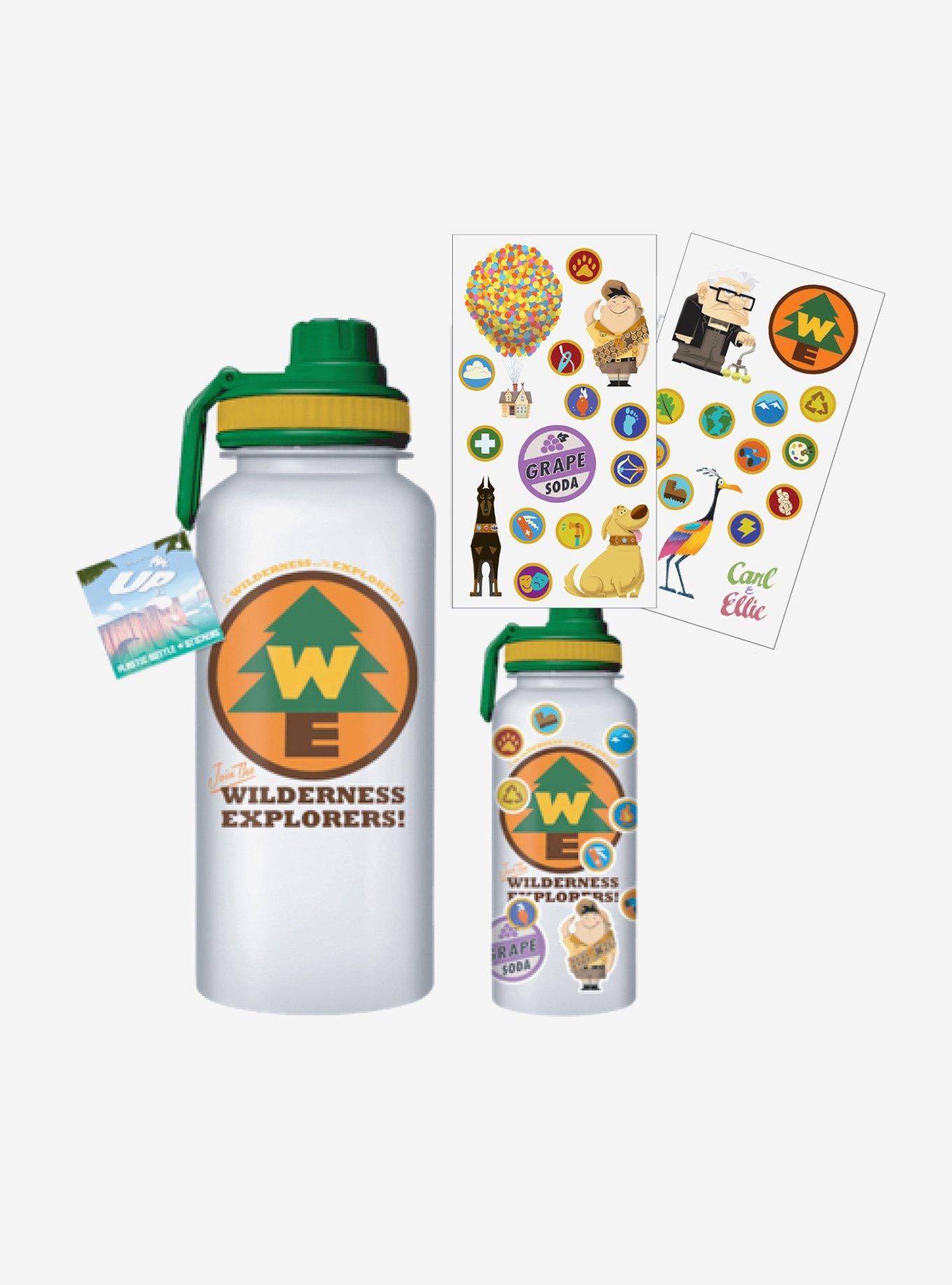 Disney Pixar Up Wilderness Explorer Sticker Water Bottle, , hi-res