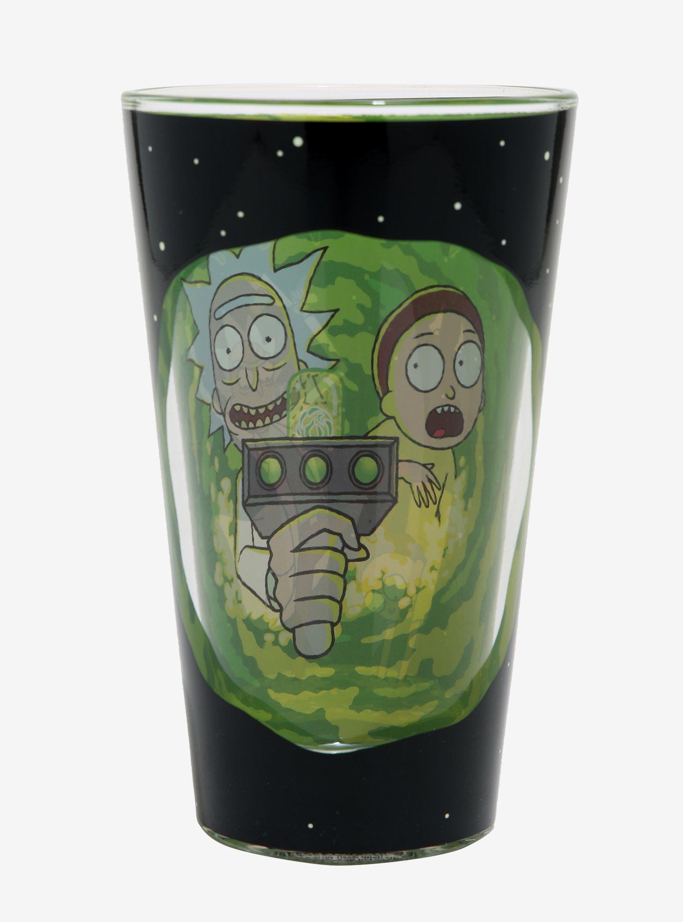 Rick And Morty Portal Pint Glass, , hi-res