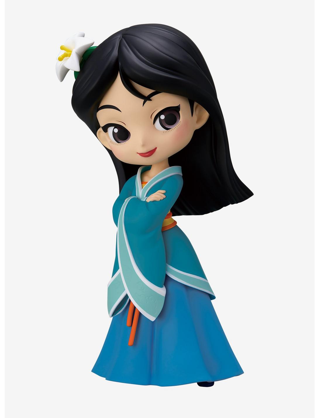w/ Tracking NEW BANPRESTO Q posket Disney Characters Mulan Normal color Ver