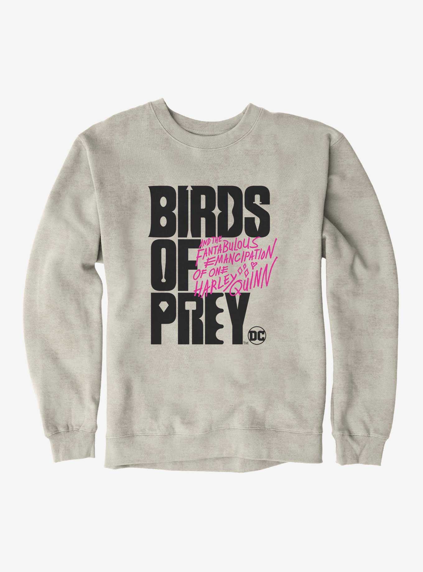 DC Comics Birds Of Prey Movie Title Sweatshirt, , hi-res