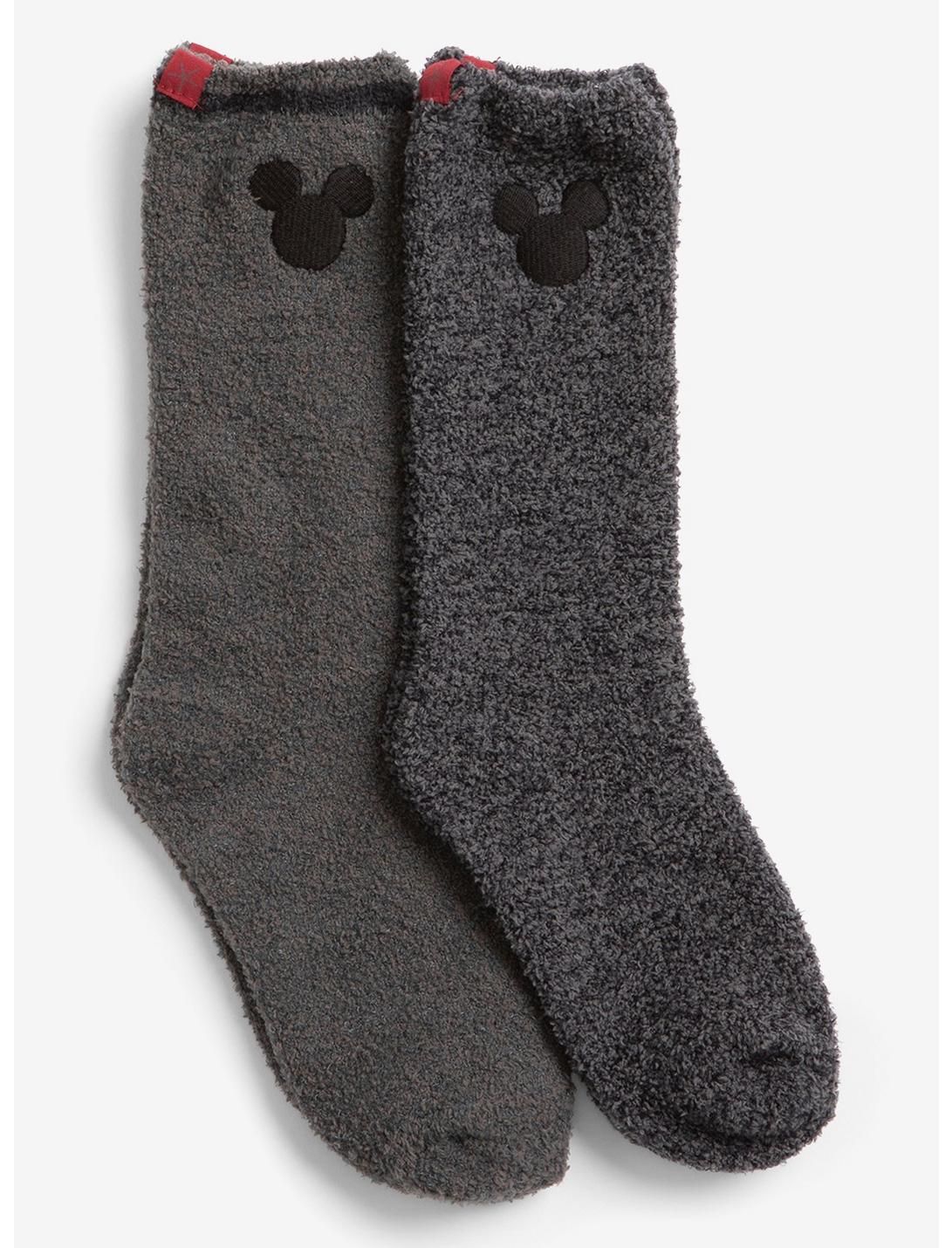 CozyChic Classic Disney Youth Mickey Mouse 2 Pack Sock Carbon Multi ...