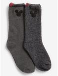 CozyChic Classic Disney Youth Mickey Mouse 2 Pack Sock Carbon Multi, , hi-res