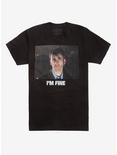 Doctor Who I'm Fine T-Shirt, BLACK, hi-res