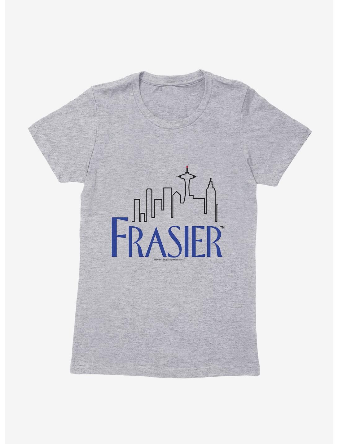 Frasier Logo Outline Womens T-Shirt, HEATHER, hi-res