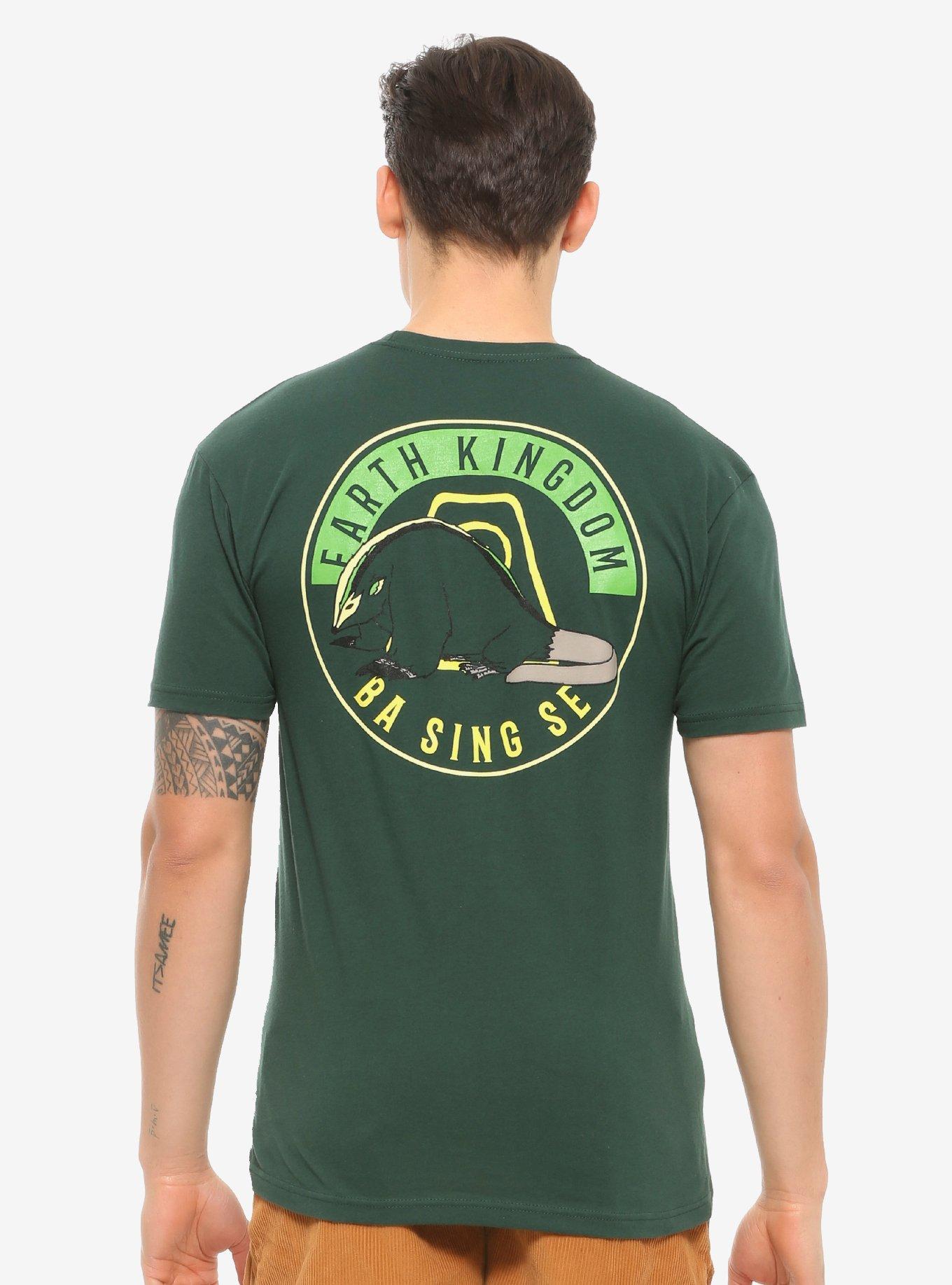 Avatar: The Last Airbender Earth Kingdom Ba Sing Se T-Shirt - BoxLunch Exclusive, GREEN, hi-res