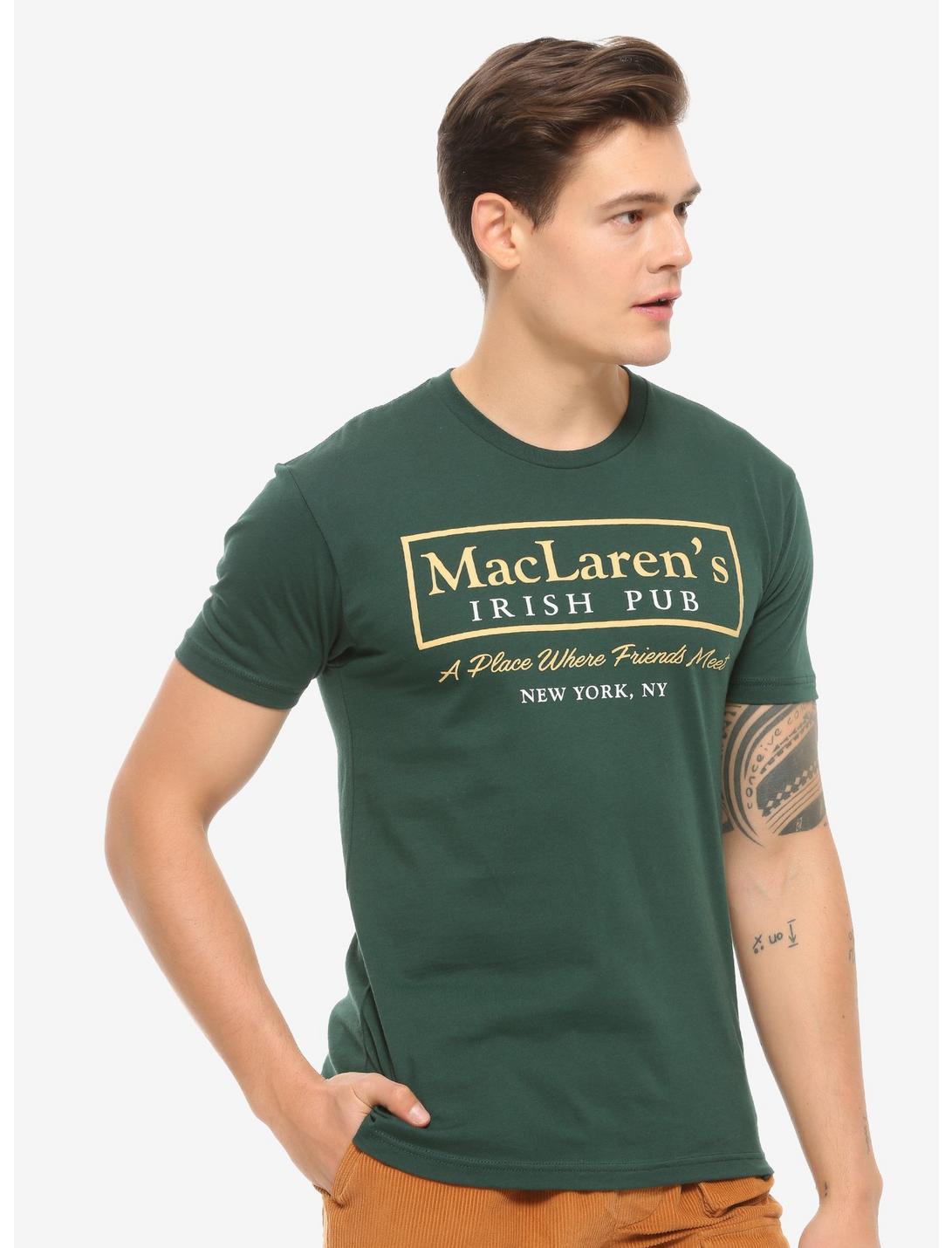How I Met Your Mother MacLaren's Irish Pub Logo T-Shirt - BoxLunch Exclusive, GREEN, hi-res