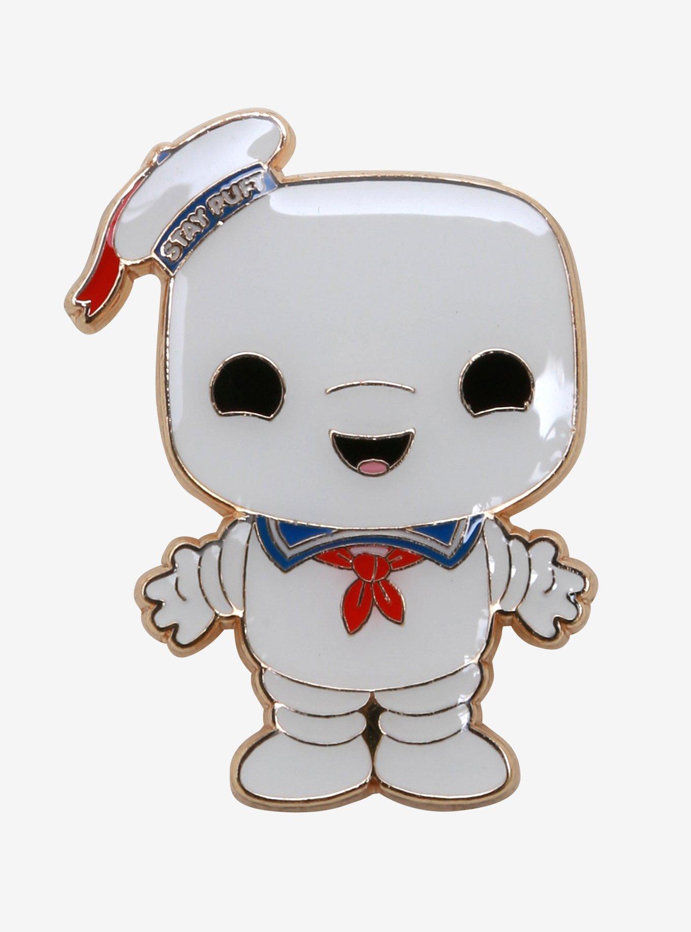 Funko Pop! Ghostbusters Stay Puft Marshmallow Man Enamel Pin, , hi-res