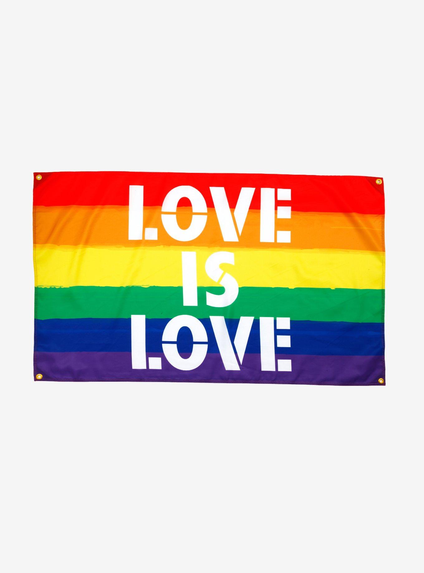 Pride Love Is Love Banner, , hi-res