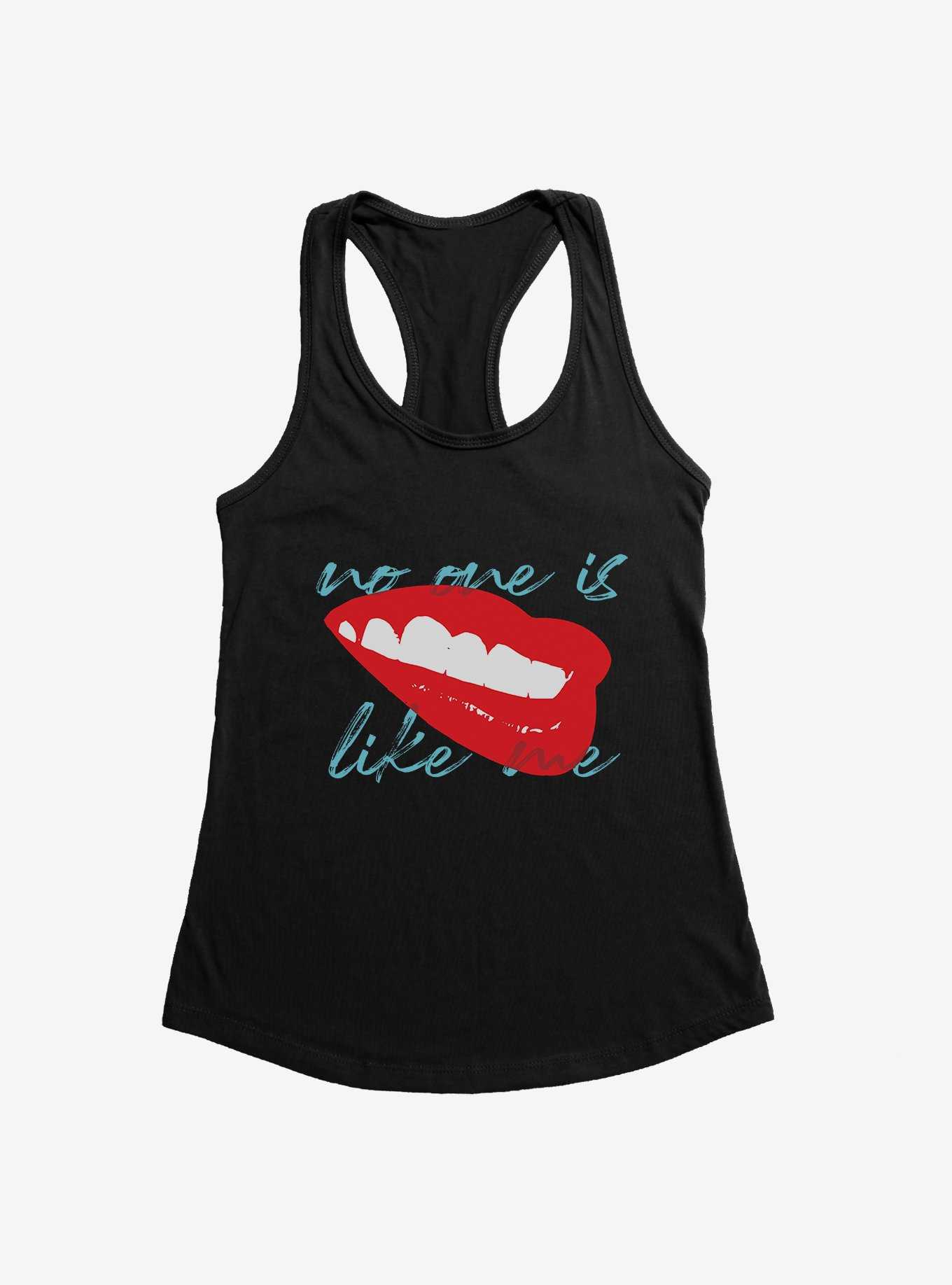 DC Comics Birds Of Prey Harley Quinn No One Is Like Me Red Lips Girls Tank, , hi-res