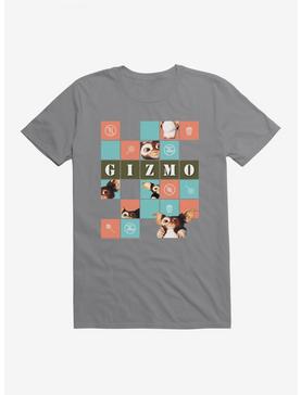 Gremlins Gizmo Boxed Collage T-Shirt, STORM GREY, hi-res