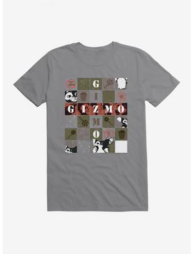 Gremlins Gizmo Boxed Collage T-Shirt, STORM GREY, hi-res