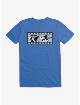 Gremlins Gizmo Film Strip Black And White T-Shirt, , hi-res