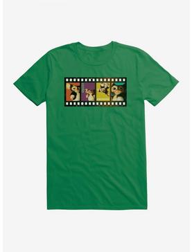 Gremlins Gizmo Film Strip In Color T-Shirt, KELLY GREEN, hi-res